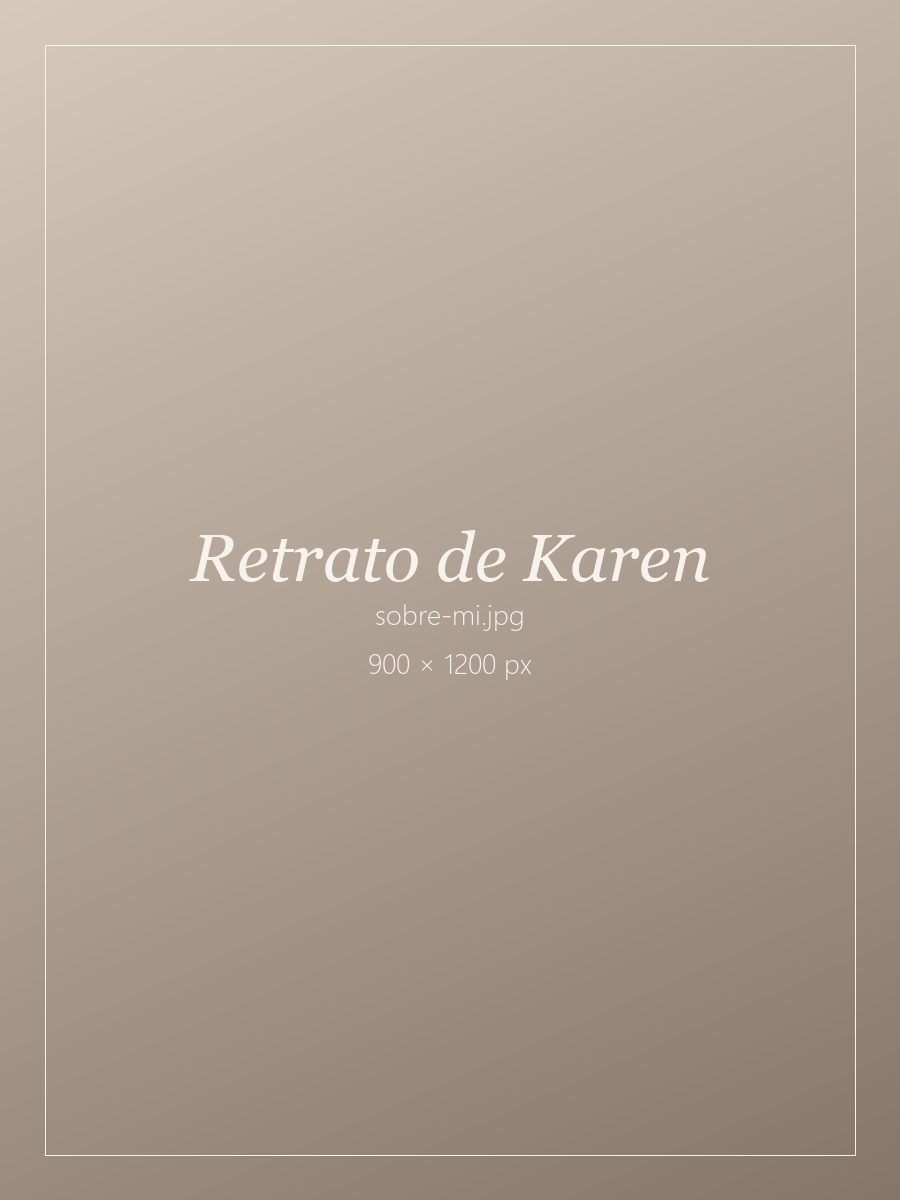 Retrato de Karen
